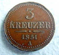 AUSTRIA FRANZ JOSEPH 3 KREUZER