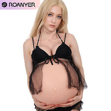 Roanyer Gemelli Gonfiabili in Silicone Pancia Incinta Leggero Cosplay Prop per CD