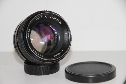 Auto chinon 55mm 4 m42 - chinon, f/1.4