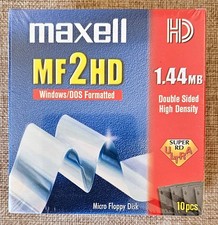 MAXELL FLOPPY DISK N.10 2HD/DS