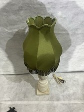 Lampada da tasvolo Francese  in alabastro