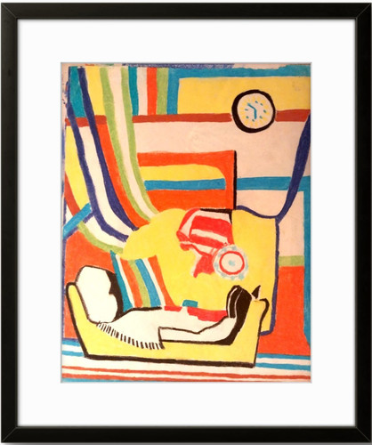 Quadro pastello colorato