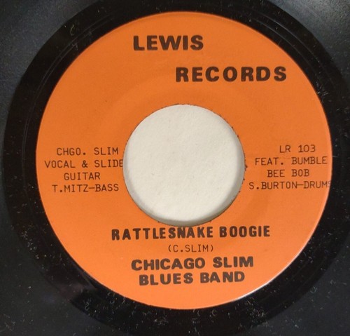 Chicago slim blues - slim, band
