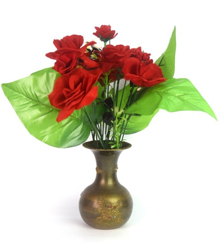 Vaso fiori decorativo - fiori, fatti