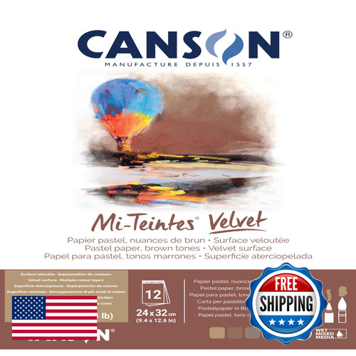 Canson teintes blocco carta - mi-teintes,
