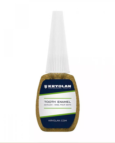 Smalto dentale dorato - , di