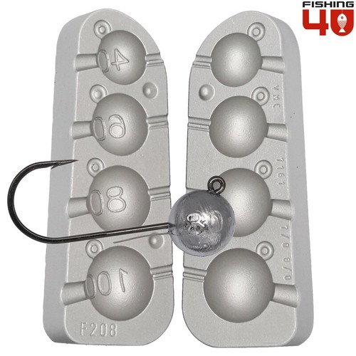 Stampo pesca ball jig - ball,
