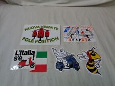 VESPA PIAGGIO LOTTO ADESIVI VINTAGE