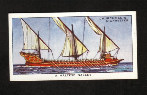 1936 maltese galley churchman - maltese,