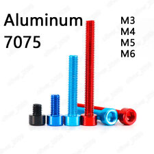Viti testa tappo bullone attacco esagonale 7075 lega di alluminio colorate M3 M4 M5 M6