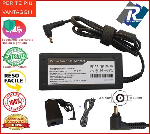 Alimentatore per notebook - alimentatore, acer