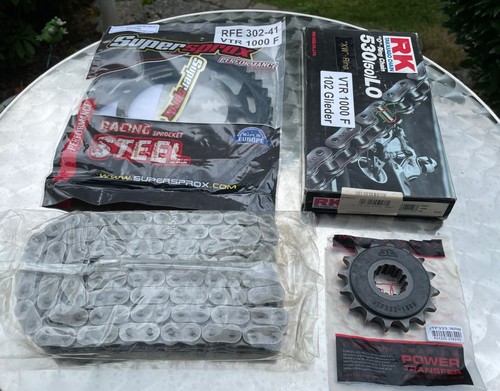 Kit catena ring - honda, vtr