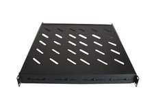 1U 19" 4-Post Fixed Vented