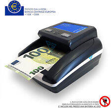 RILEVATORE BANCONOTE RILEVA E CONTA SOLDI EURO VERIFICA FALSI USB 2021 PORTATILE