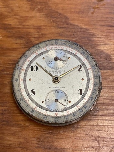 Chronographe suisse venus 170 - venus,