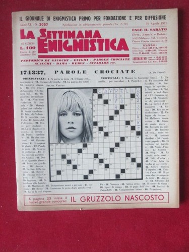 Settimana enigmistica 2037 - settimana,