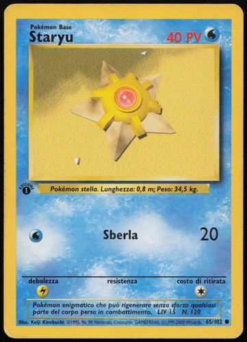Pokemon tcg staryu - tcg, 65/102