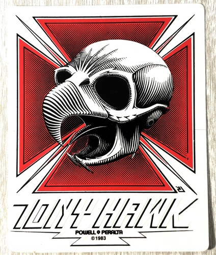 Adesivo skateboard vintage - , og