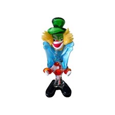 Pagliaccio in vetro di Murano