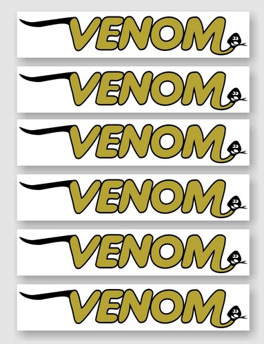 Venom kart autoadesivo - 6x,
