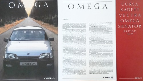 Opel omega techn date - omega, +