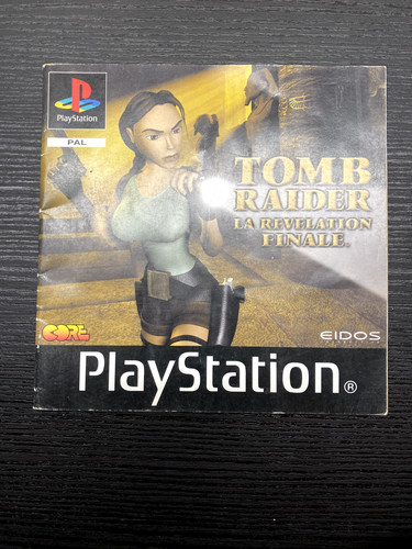 Notice seule tomb raider - notice, la