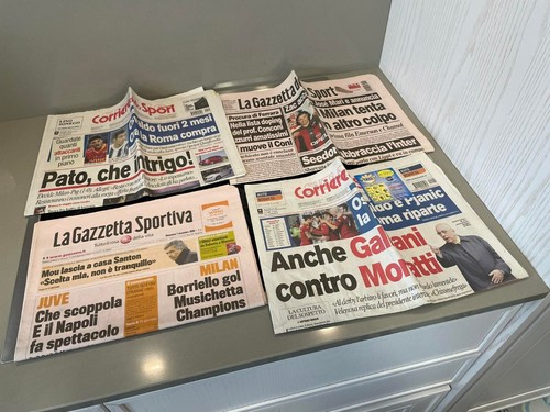 Giornali calcio grandi - giornali,