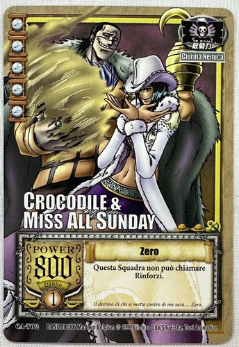 One piece tcg crocodile - piece~tcg~crocodile, miss