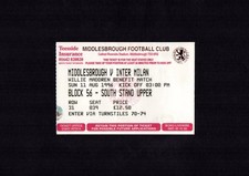 1996 MIDDLESBROUGH V INTER