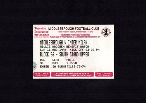 1996 middlesbrough inter - v,