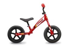 BICI BICICLETTA SENZA PEDALI BAMBINO BAMBINI ROSSA SENZA FRENO 10"-MIN 78/MAX 90