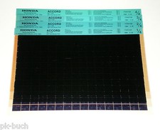 Catalogo Ricambi Microfich Honda Accord AC / AD Stato 03/1984