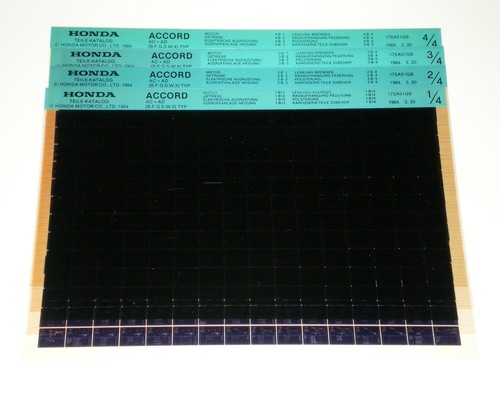Catalogo ricambi microfich - catalogo,