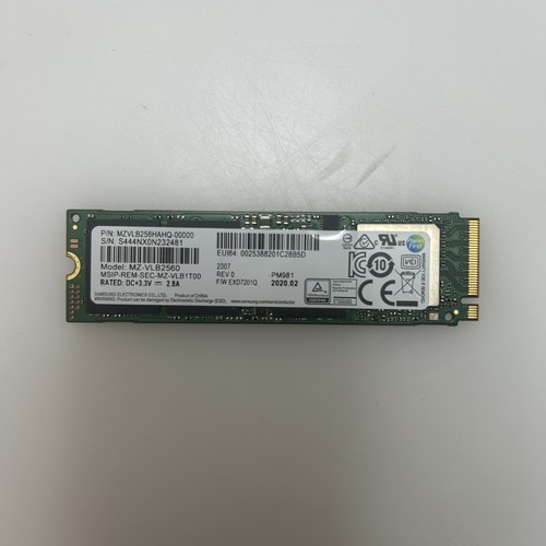 Ssd samsung pm981 256gb - ssd,