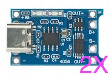 2PCS TP4056 1A 5V Tipo-C