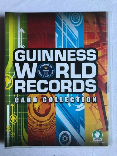 Guinness world records card - guinness,