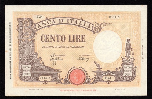 Cento 100 lire - 100,