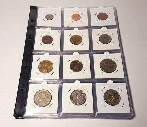 Foglio per monete oblo - foglio,