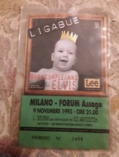 Ligabue biglietto concerto - biglietto,