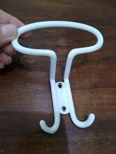 Appendino bagno cucina appendi abiti ingresso ufficio ferro smaltato bianco