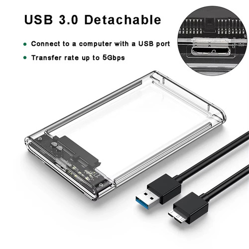 Box hdd usb 0 - 2.5, 3.0