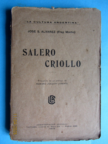 Salero criollo jose - -, s