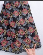 Tessuto Pizzo Cotone 5 Iarde