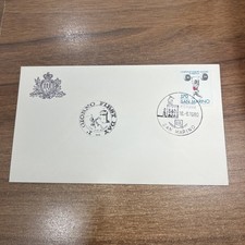 BUSTA PRIMO GIORNO FDC COLLEZIONE CAMPIONATI EUROPEI JUNIORES DI PESISTICA