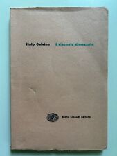 Il visconte dimezzato di Italo Calvino I gettoni 9 Ed. Einaudi 1954 ristampa