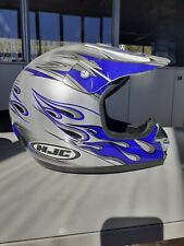 CASCO HJC CL MX BURN CROSS