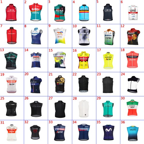 Gilet uomo squadra ciclismo