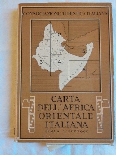 Carta dell africa orientale - dell'africa,