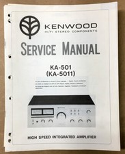Kenwood KA-501 Amplificatore
