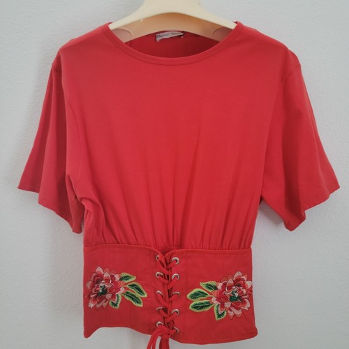 Top zara piccolo arancione - piccolo,